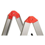 3 Step Aluminium Collapsible Box Stick Ladder With Carry Bag