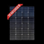 Enerdrive 150SQ Fixed Mono Solar Panel, Available in Silver or Black Frame