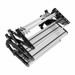 Side Angle of TCA Manual Bolt-On Triple Aluminium Caravan Step for Easy Access