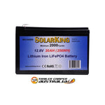 Solarking 20Ah 12V Lithium Iron Battery LiFePo4 CB-20-12-10
