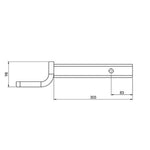 HAYMAN REESE INTERLOCK TBM & TOW BALL 305mm SHANK 2250KG RATED