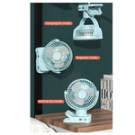 Portable fan for camping, tent, or RV use
