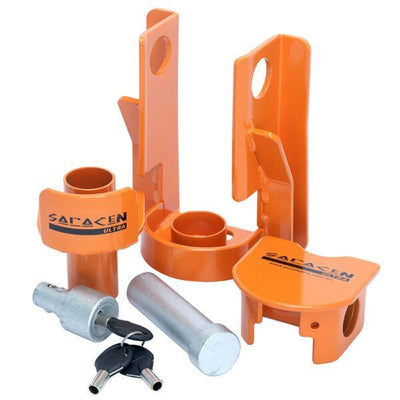 Ultra Secure Hitch Lock for RVs and Trailers - Saracen Fullstop