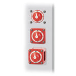 Blue Sea Systems m-Series Mini Selector Battery Switch – Red
