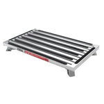 Height adjustable caravan step platform