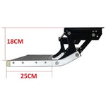 Bolt-on XL step for camper and caravan