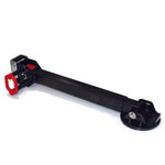 ALKO 740mm Drop Down Stabiliser Leg Corner Steady AL-KO Big Foot Design E coat Black