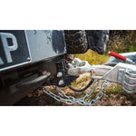 ALKO 2T Off Road Hitch Ball Coupling Mechanical brake override 2 Tonne With Alarmed Trailer lock.