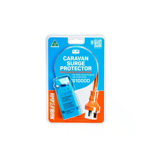 Caravan Surge Protector with Weatherproof Design - AMP-Fibian