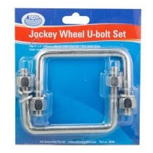 Jockey Wheel U Bolt Set , 100 x 50mm