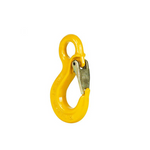 Sling hook with safety latch for industrial use