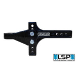 Adjustable drop hitch for customizable towing height