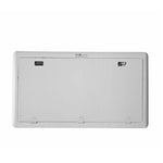 White caravan picnic table folded