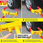 Heavy Duty Wheel Clamp Lock