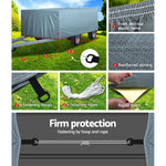 8-10 ft Camper Trailer Travel Cover Tent 2.4-3m Caravan Swan