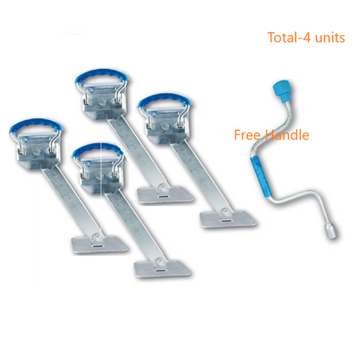 ARK DDS600 600mm Drop Down Corner Steady Stabiliser Leg for Caravans and Trailers FOUR PACK