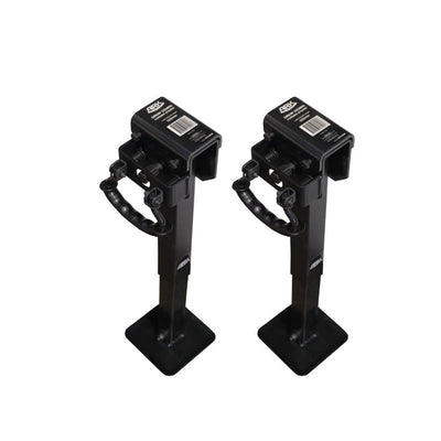 Ark 600mm Drop Down Corner Steady Black x 2