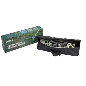 Multi-size alloy peg set with clips