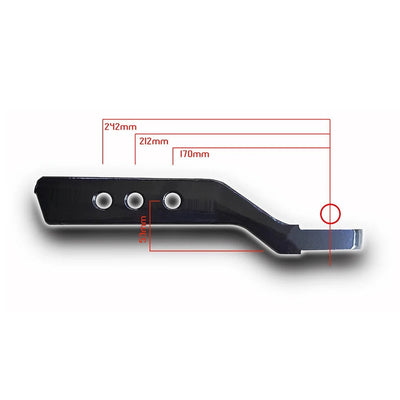 MCHITCH FORGED 7/8" hole Tow Tongue (2 inch drop)'s adjustable design