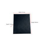Heavy-duty aluminum tank cover for 5L diesel heater fuel tank