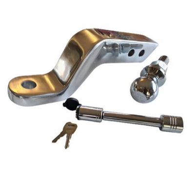 Hot hitches Alumistinger Tow Bar Hitch Tongue Ball Mount 3.5T Stinger 150mm Drop or Rise