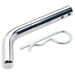 Chrome Trailer Hitch Pin & Clip