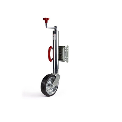 8 inch swing up jockey wheel for trailers and caravans