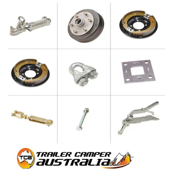 ARK 6 x 139.7mm Landcruiser - 9” Mechanical Drum Brake Kit