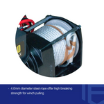NOVAWINCH 2000LBS Electric Winch Recovery Utility 12V Steel Rope ATV 4WD