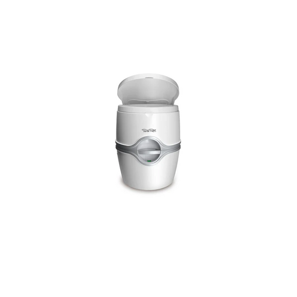 Thetford Porta Potti 565E Electric Flush Portable Toilet – Front View