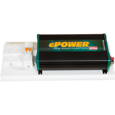 Enerdrive 12V 2000W Inverter Kit RCD & GPO Inverter Kit with Remote Control