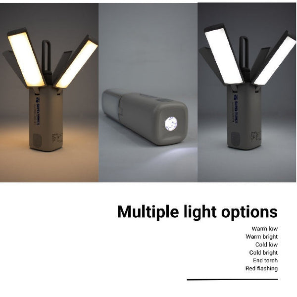 Supex rechargeable camping light