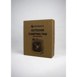 SUPEX RECHARGEABLE OUTDOOR CAMPING FAN
