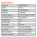 Satking Promax Satellite specifications