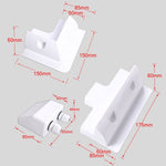 7Pcs Solar Panel Mounting Bracket Kit