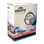 Modern white fan for camper trailer or motorhome