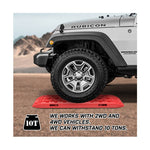 X-BULL 2PCS RED Recovery Tracks Snow Tracks Mud tracks 4WD