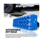 X-BULL 2PCS BLUE Recovery Boards Tracks Snow Tracks Mud tracks 4WD