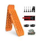 X-BULL 2PCS ORANGE Recovery Tracks Snow Tracks Mud tracks 4WD