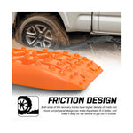 X-BULL 2PCS ORANGE Recovery Tracks Snow Tracks Mud tracks 4WD