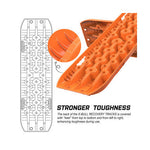 X-BULL 2PCS ORANGE Recovery Tracks Snow Tracks Mud tracks 4WD