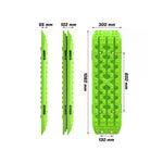 Mud tracks 4WD With 4PC mounting bolts Green