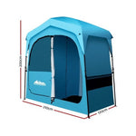Weisshorn Double Ensuite Camp Shower Tent - 30 Sec Setup