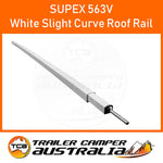 Supex Slight Curve Roof Rail White