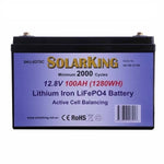 ArkPak AP730 Portable Battery Box + 100Ah Solarking Lithium LiFePo4 Battery