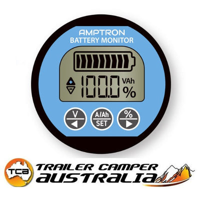 AMPTRON 500A Coulometer Battery Monitor With Bluetooth