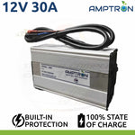Amptron 30A 12V Lithium LiFePO4 Battery Charger