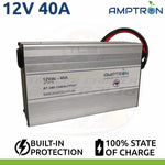 Amptron 40A AC12V Lithium LiFePO4 Battery Charger