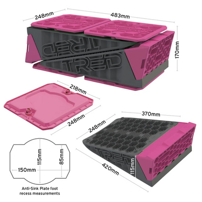 LEVELLING RAMP PACK - NBCF Pink