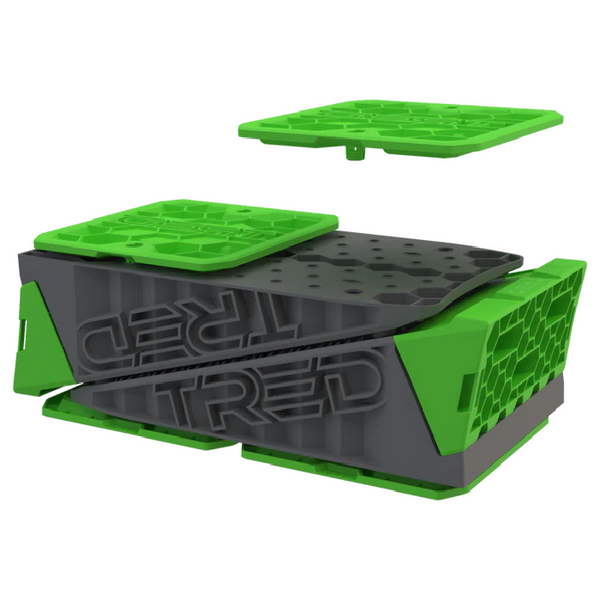 TRED GT LEVELLING RAMP PACK  FLURO GREEN